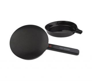 Cooks Essentials 7 Nonstick Crepe Maker with DIP Pan