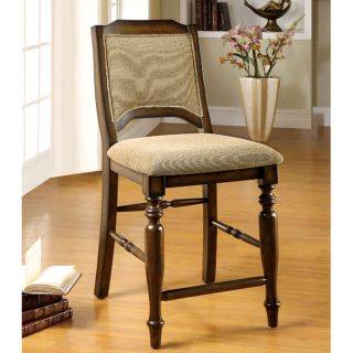 Ladonna Solid Wood Counter Height Chairs Set of 2