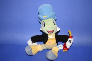 Disney Snap Plush Jiminy Cricket Jimmy Pinocchio 10 EC