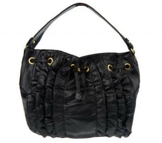 Joan Rivers A Touch of Trend Ruffle Handbag —