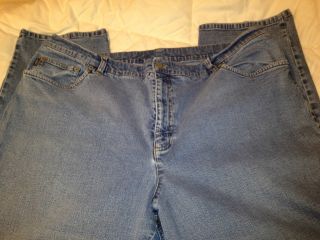 Womens Ralph Lauren Cotton Spandex Blue Jeans Plus Size 20W