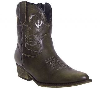 Dingo Boots Ladies 7 Underlay Zip Fashion Boots   A245478