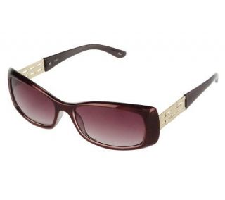 SunStyle by BluBlockers Basketweave Temple Accent Sunglasses