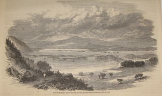 Ireland View of Mucross Lake Lough Leane Killarney 1858