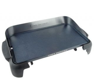 CooksEssentials 10.5 X 20 Griddle w/ Backsplash & Warming Drawer