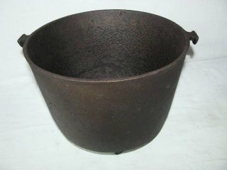  Footed 2 Gal Kettle Bean Cowboy Camp Fire Hanging Gypsy Pot