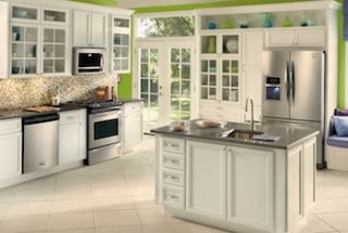  Gallery Stainless Steel 4 Piece Appliance Package 211