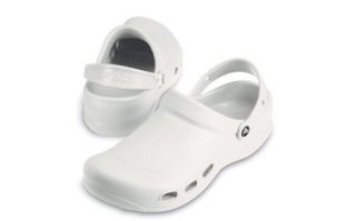 Crocs Specialist Vented Mens Womens Medical Work Shoe White