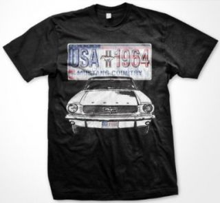 Mustang Country USA 1964 Classic Cars Tees Mens T Shirt