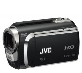 JVC Everio G GZMG680 120GB Hard Disk Camcorder Black —