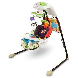 fisher price luv u zoo baby cradle swing new authorized dealer plays