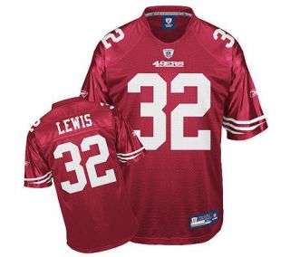NFL 49ers Michael Lewis Replica Team Color Jersey —