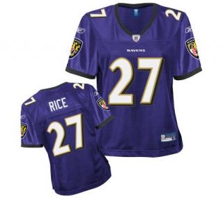 NFL Ravens Ray Rice Womens Premier Team ColorJersey —