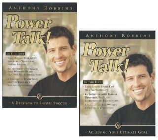 Anthony Robbins Power Talk Audio Magazine Duo Part One   F09793