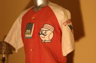 Mirage Cooperstown Collection Cincinnati Reds Throwback Jersey