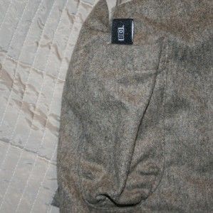 brown hugo boss wool cashmere jacket coat craig l 44