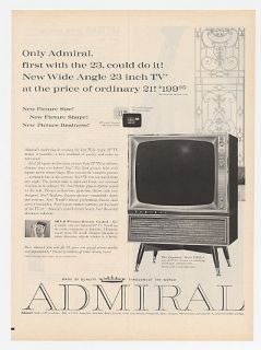1960 admiral copeland model t24k110 television tv print ad