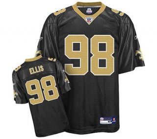 NFL New Orleans Saints Sedrick Ellis Replica Tem Color Jersey