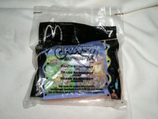 McDonalds CRASH BANDICOOT #7 Mini Electronic Game