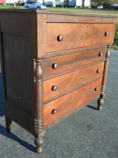 Antique Sheraton Transitional Chest of Drawers ~1830s ~1840s