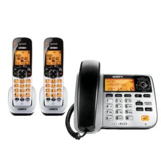 Uniden D1788 2 R Refurbished Corded Cordless Phone System