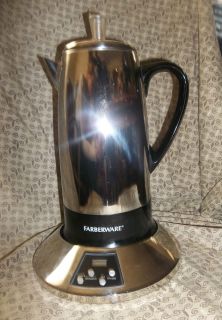 Farberware 12 Cup Cordless Programmable Coffee Percolator Model FCP512