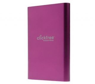 Clickfree 500GB External Backup Hard Drive Multi Computer & Gadget 