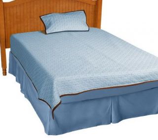 Northern Nights 100% Cotton Reversible Quilted Twin Coverlet