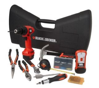 Black & Decker 78 Piece Home Project Tool Set —