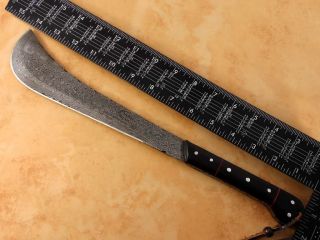  Custom Damascus Steel Full Tang Machete Bush Craft Knife HO 885