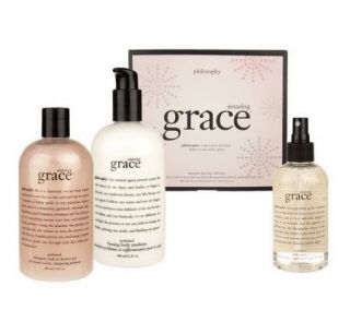 philosophy 3 piece grace fragrance layering collection   A211394