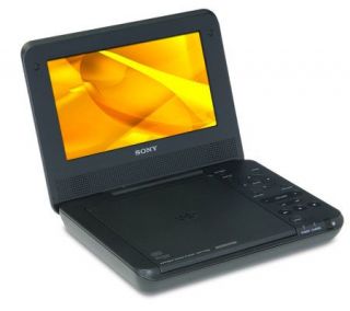 Sony DVPFX750 7 Diagonal Portable DVD Player  Black —