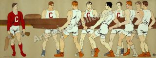 cornell rowing team size 9 x 24 23 cm x 61 cm x also available in 18 x