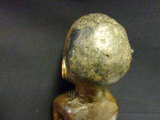 Vintage Early RARE African Sculpture Figure Fertility Art Wood Great