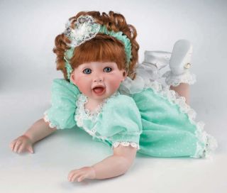 Marie Osmond Here Comes Trouble Porcelain Toddler Doll