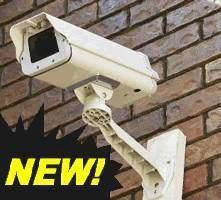 CCTV Metal Camera Housing Tint Glass Gang Crime Stopper