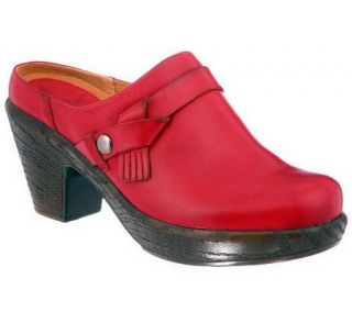 Kravings by KLOGS Quill Collection Angie Leather Clogs   A326018