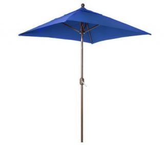 Flexx Spring 5 1/2 ft. Square Market Umbrella w/Olefin Fabric