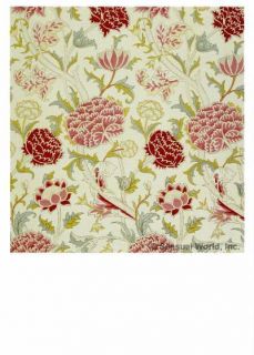 William Morris Fabric Artist Postcard Cray Pattern Flowers