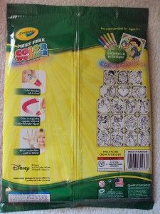 Crayola Disney Princess Color Wonder Kit Mess Free New