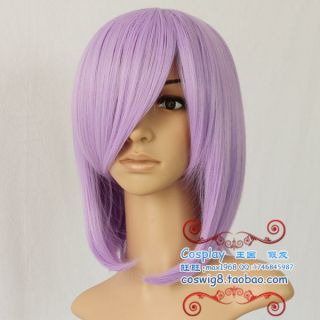 COS Wigs New Short Cosplay Light Purple Wig Color 3815