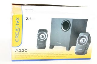 Creative A220 2 1 Multimedia Speaker System
