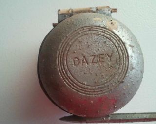 Vintage Dazey Hand crank coffee grinder/ ice crusher counter mount