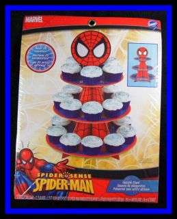  New Wilton Spiderman Cupcake Stand