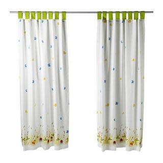 New IKEA Torva Fjaril Kid Window Curtains 2 Panels Torva Baby Towel w