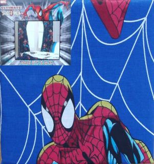 Spiderman Ultimate Navy Drapes Curtains Window Treatment New