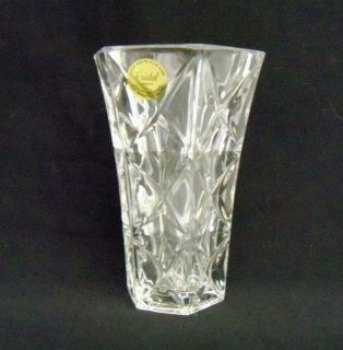Cristal France Lead Crystal Clear Vase 24 Garanti Nice