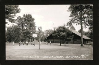 Crivitz Wisconsin Wi 1950s RPPC Camp Bird Kids Chapel