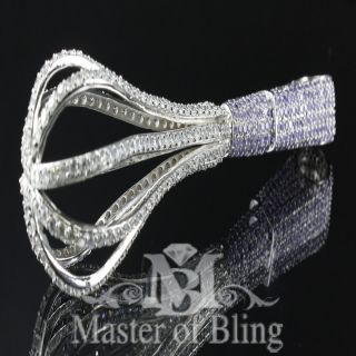 Mens Custom Iced Out Pendant Egg Beater G Mane Lab Diamond Necklace