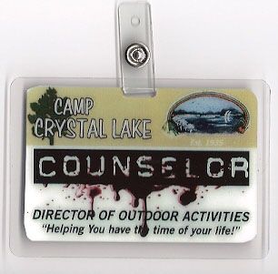 Friday The 13th ID Badge Camp Crystal Lake Counselor